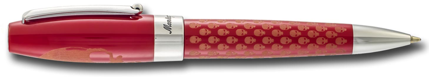 Montegrappa – Fortuna Skull Red Ballpoint